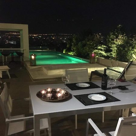 Athens Lycabettus Hill Penthouse, Private Roof Garden & Pool Apartman Kültér fotó
