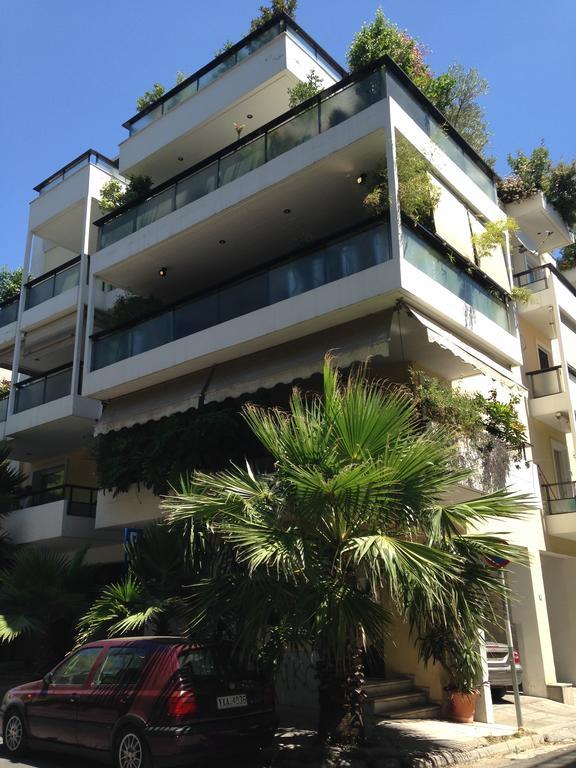 Athens Lycabettus Hill Penthouse, Private Roof Garden & Pool Apartman Kültér fotó