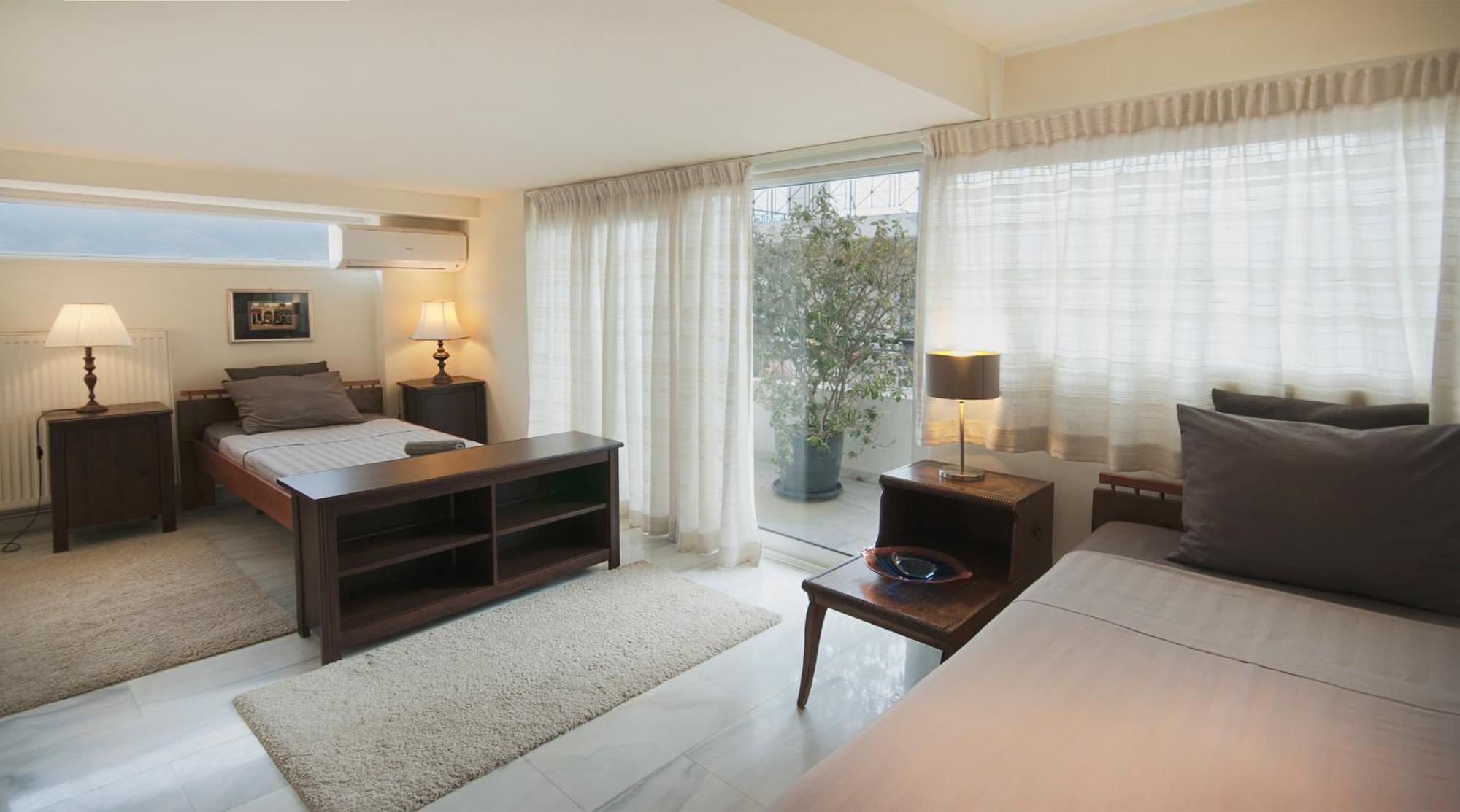 Athens Lycabettus Hill Penthouse, Private Roof Garden & Pool Apartman Kültér fotó